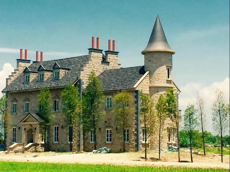 法國小古堡- 包棟-Chateau De France Wujie Eksteriør billede